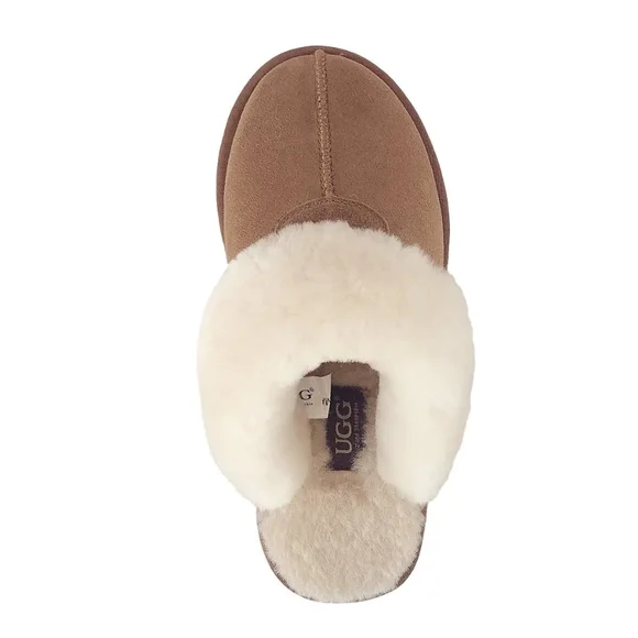 UGG- Premium Ladies Scuff- Chestnut - Picture 2 of 3